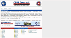 Desktop Screenshot of csircentral.net